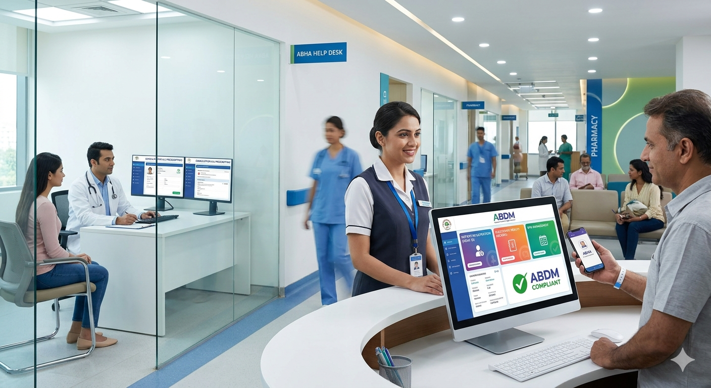 Understanding ABDM Integrated Software: The Complete, Ready-to-Use Healthcare Solution 