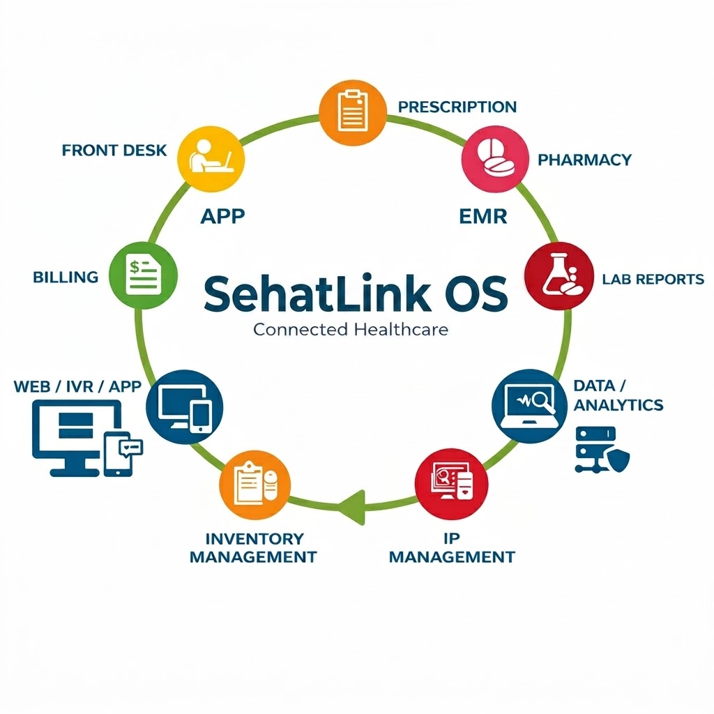 SehatLink OS Architecture Diagram